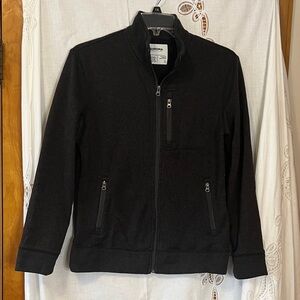 Sonoma Men's Classic Black Lightweight zip up Jacket